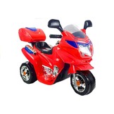 Elektrische kindermotor driewieler - rood - 6V