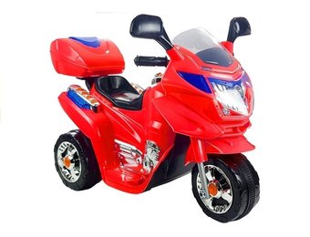 Elektrische kindermotor driewieler - rood - 6V