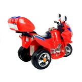 Elektrische kindermotor driewieler - rood - 6V