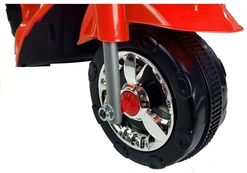 Elektrische kindermotor driewieler - rood - 6V