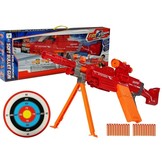 Fire Storm - NURF speelgoed geweer - 75 cm - met schietschijf - rood