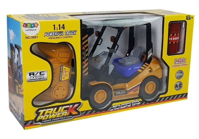 RC-vorkheftruck met afstandsbediening en pallet