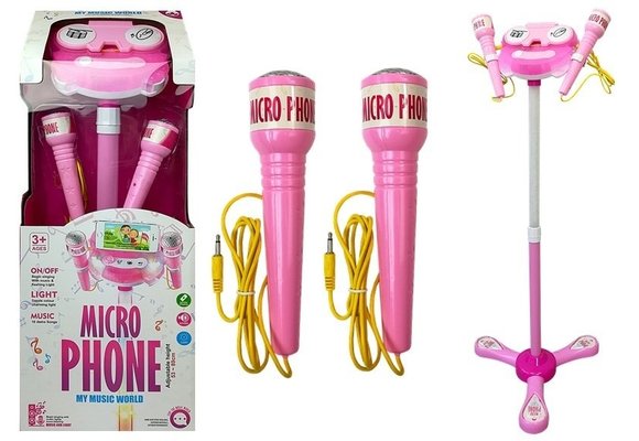 Speelgoed Karaoke set microfoons & statief