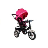 Driewieler kinderwagen roze - met zonnevizier