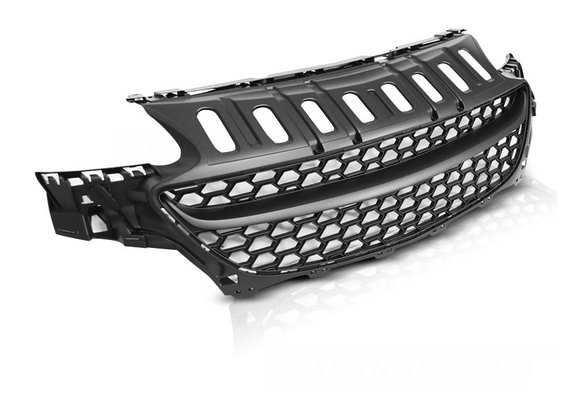 Grill OPEL CORSA E 14-19 ZWART
