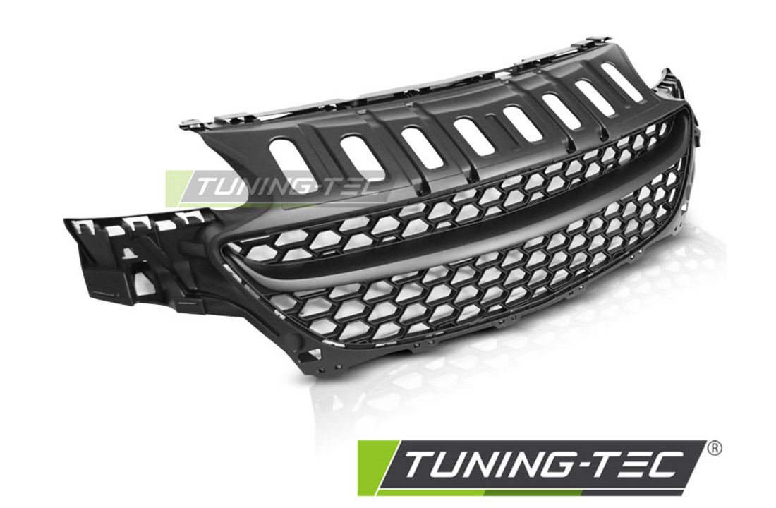 Grill OPEL CORSA E 14-19 ZWART