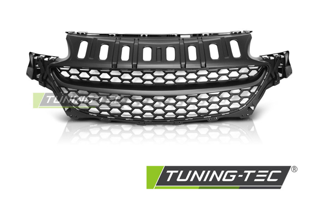 Grill OPEL CORSA E 14-19 ZWART