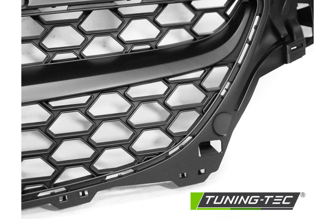 Grill geschikt voor OPEL CORSA E 14-19 ZWART