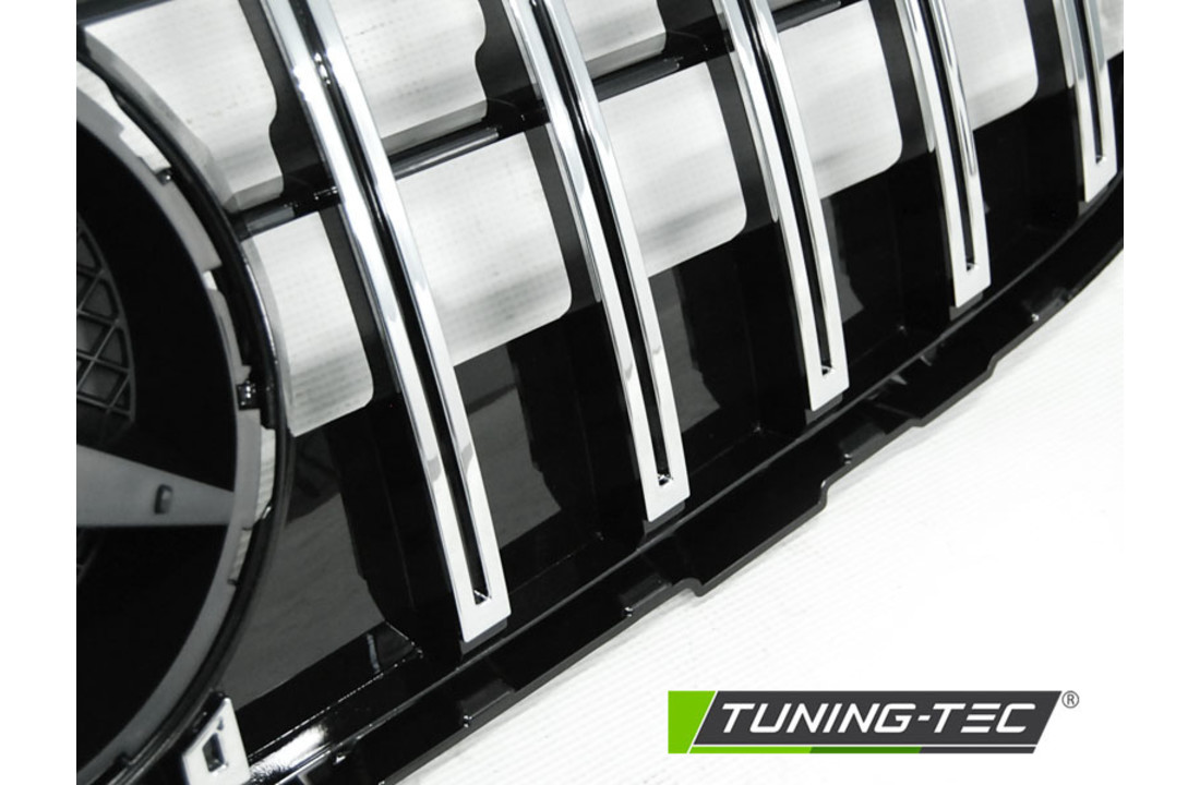 Grill geschikt voor MERCEDES GLC W253 vanaf 2015 SPORT GLANZEND ZWART CHROOM