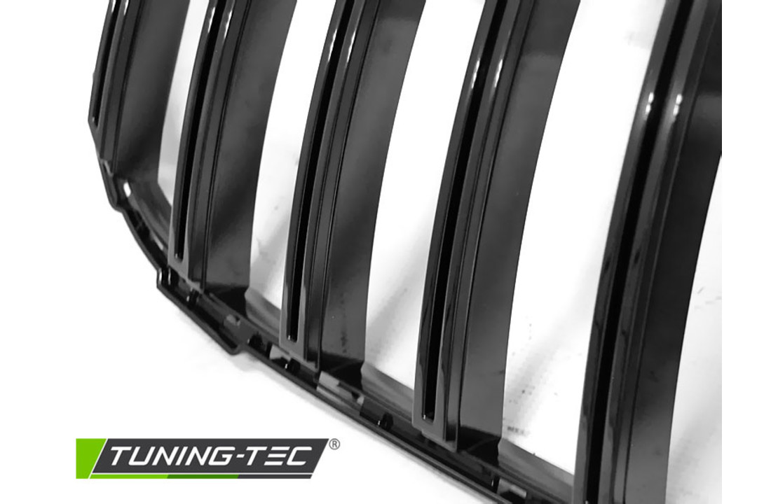 Grill geschikt voor MERCEDES W205 14-18 SPORT GLANZEND ZWART