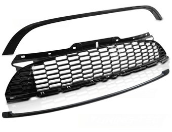 Grill MINI COOPER S/JCW 06-14 R56/57/55 GLANZEND ZWART