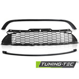 Grill MINI COOPER S/JCW 06-14 R56/57/55 GLANZEND ZWART