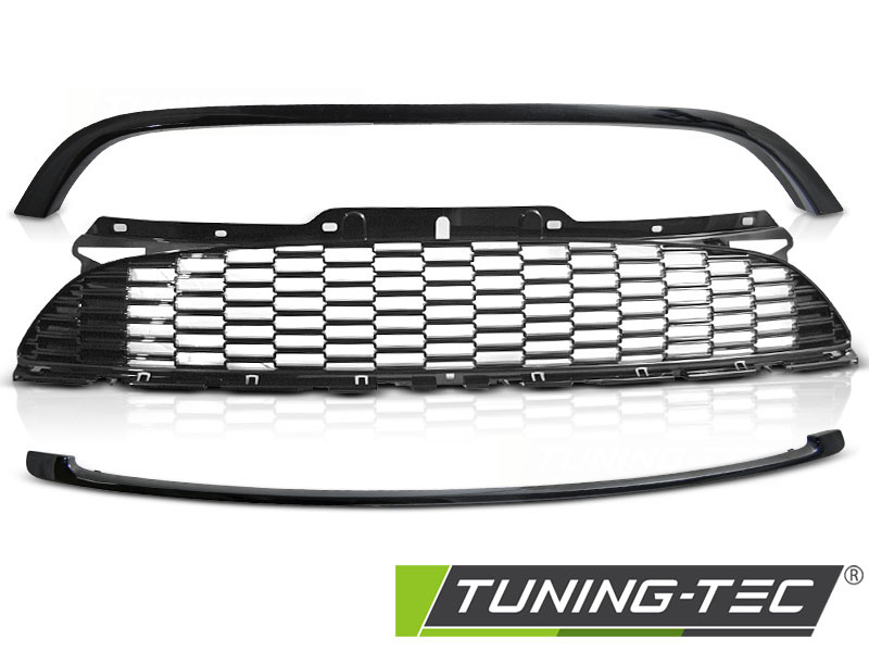 Grill MINI COOPER S/JCW 06-14 R56/57/55 GLANZEND ZWART