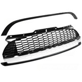 Grill MINI COOPER 10-14 R56/57/55 JCW STIJL GLANZEND ZWART