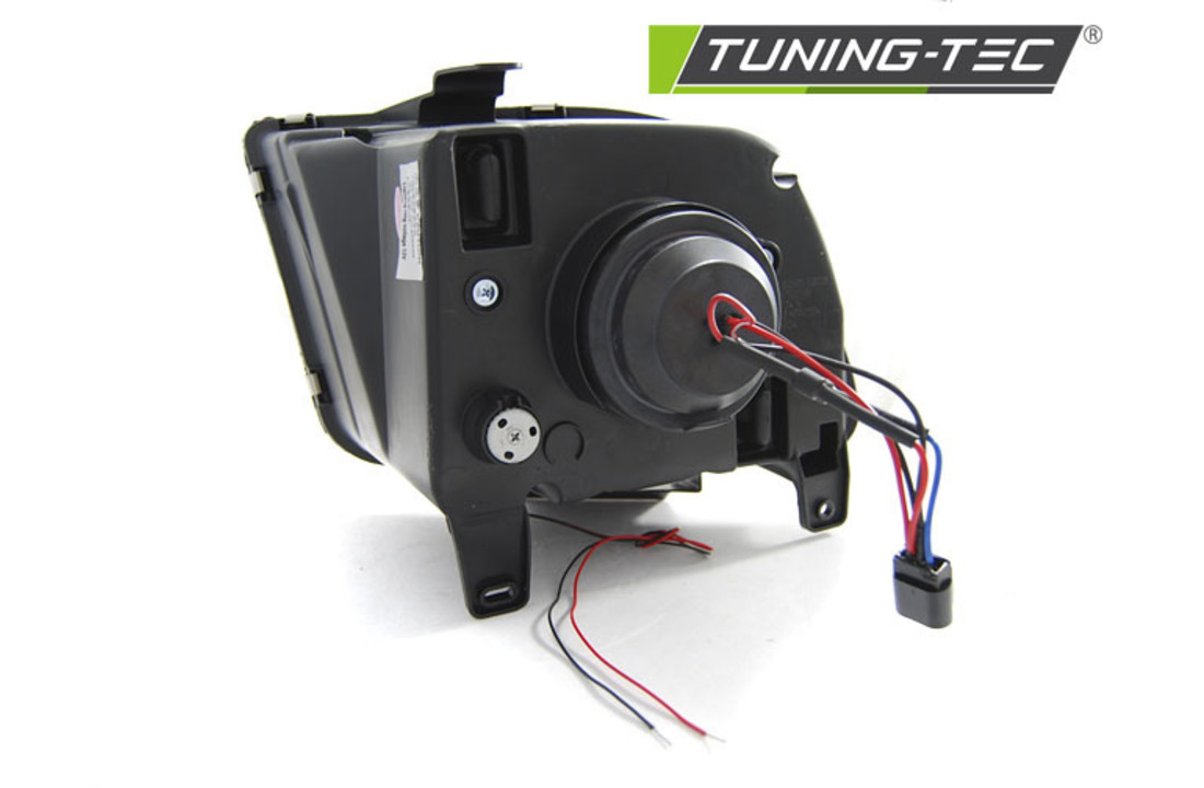 Koplampen met parkeerlicht geschikt voor FORD MUSTANG 04-09 ZWART