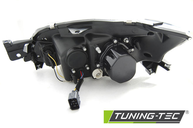 Koplampen met parkeerlicht SUBARU IMPREZA III GH 07-12 TUBE ZWART