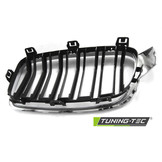 Grill geschikt voor BMW F30 / F31 10 11- M3 LOOK CHROOM ZWART