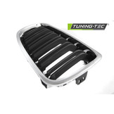 Grill geschikt voor BMW F30 / F31 10 11- M3 LOOK CHROOM ZWART