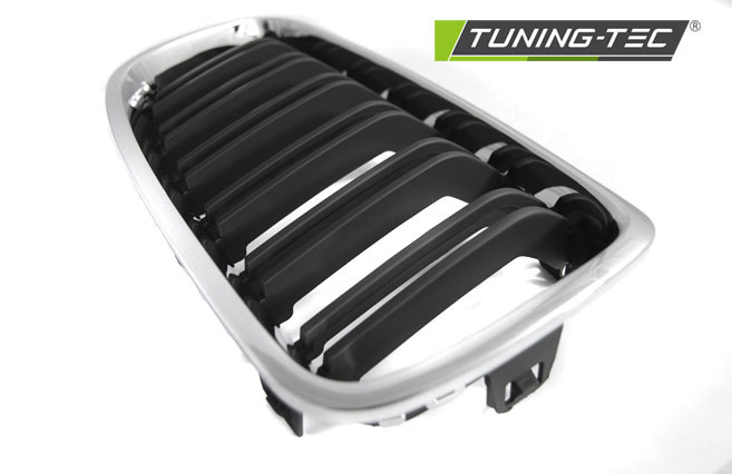 Grill BMW F30 / F31 10 11- M3 LOOK CHROOM ZWART