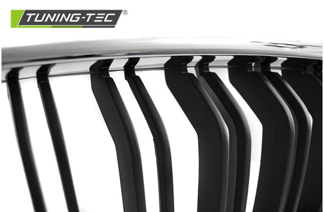 Grill geschikt voor BMW F30 / F31 10 11- M3 LOOK CHROOM ZWART