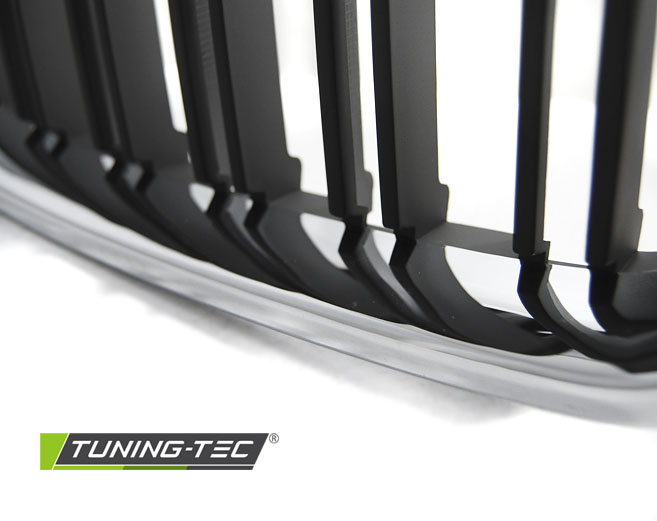 Grill BMW F30 / F31 10 11- M3 LOOK CHROOM ZWART