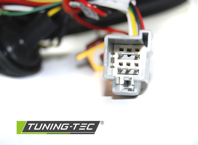 Achterlichten geschikt voor FORD FIESTA MK7 12-16 HB SMOKE LED STRIP