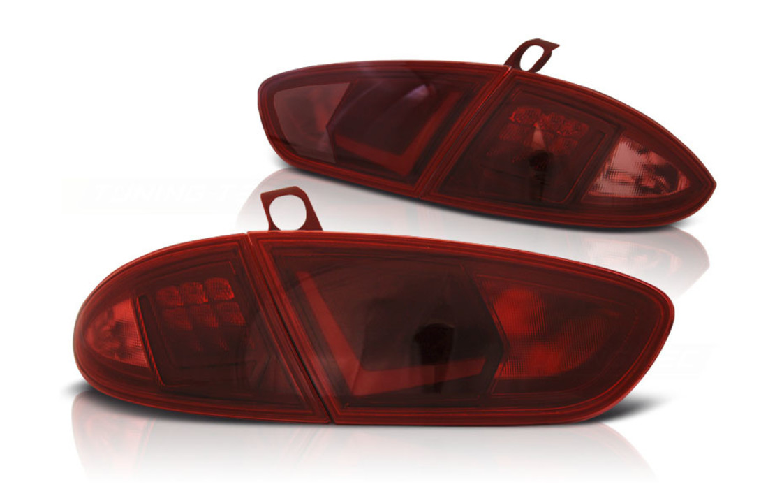 Achterlichten geschikt voor SEAT LEON 03 09-12 ROOD LED STRIP