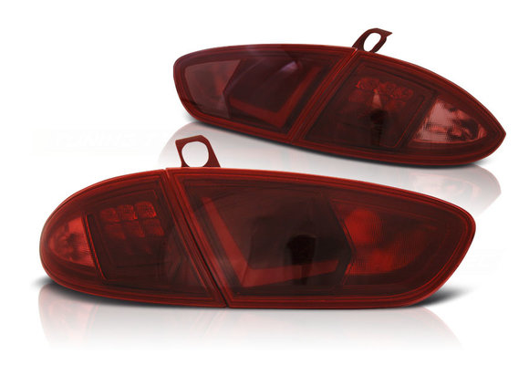 Achterlichten geschikt voor SEAT LEON 03 09-12 ROOD LED STRIP