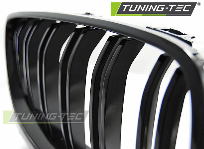Grill BMW F32 F33 F36 13- M4 LOOK GLANZEND ZWART