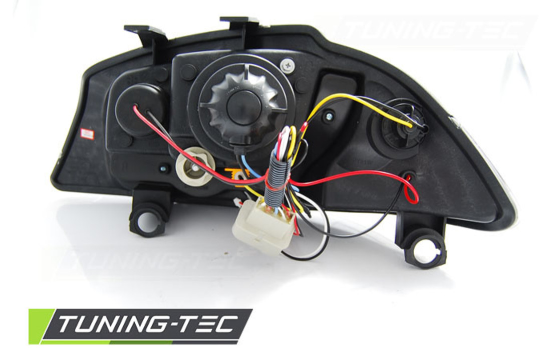 Koplampen met parkeerlicht geschikt voor SEAT IBIZA 6L 04 02-08 ZWART