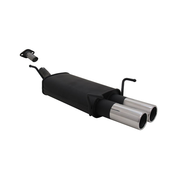 Uitlaat - Sport einddemper - Opel Astra G CC - Hatchback