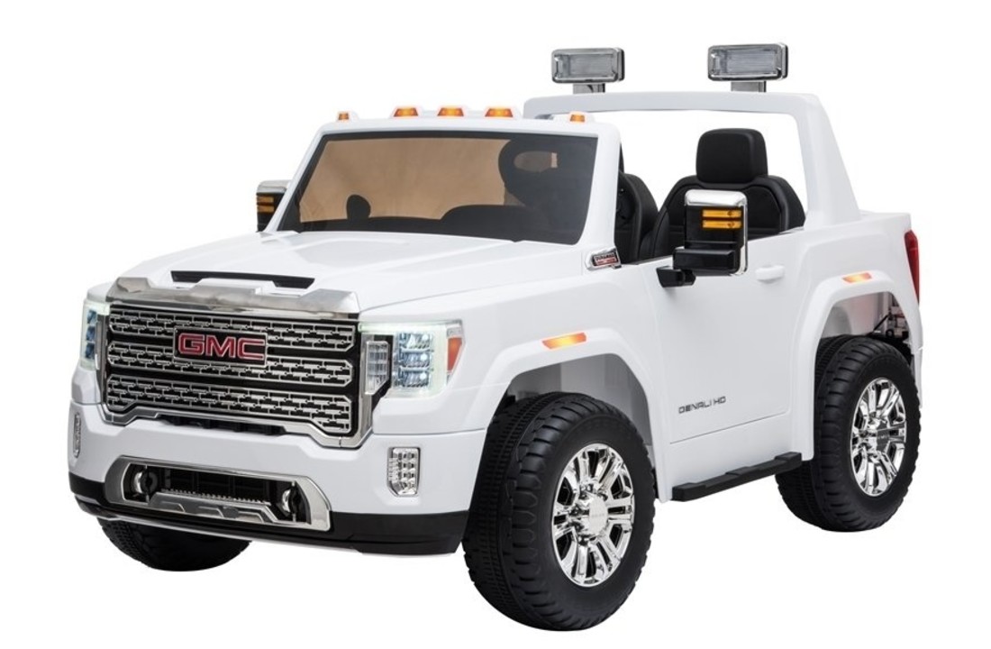 GMC Denali - terreinwagen kinderauto - elektrisch bestuurbaar - wit
