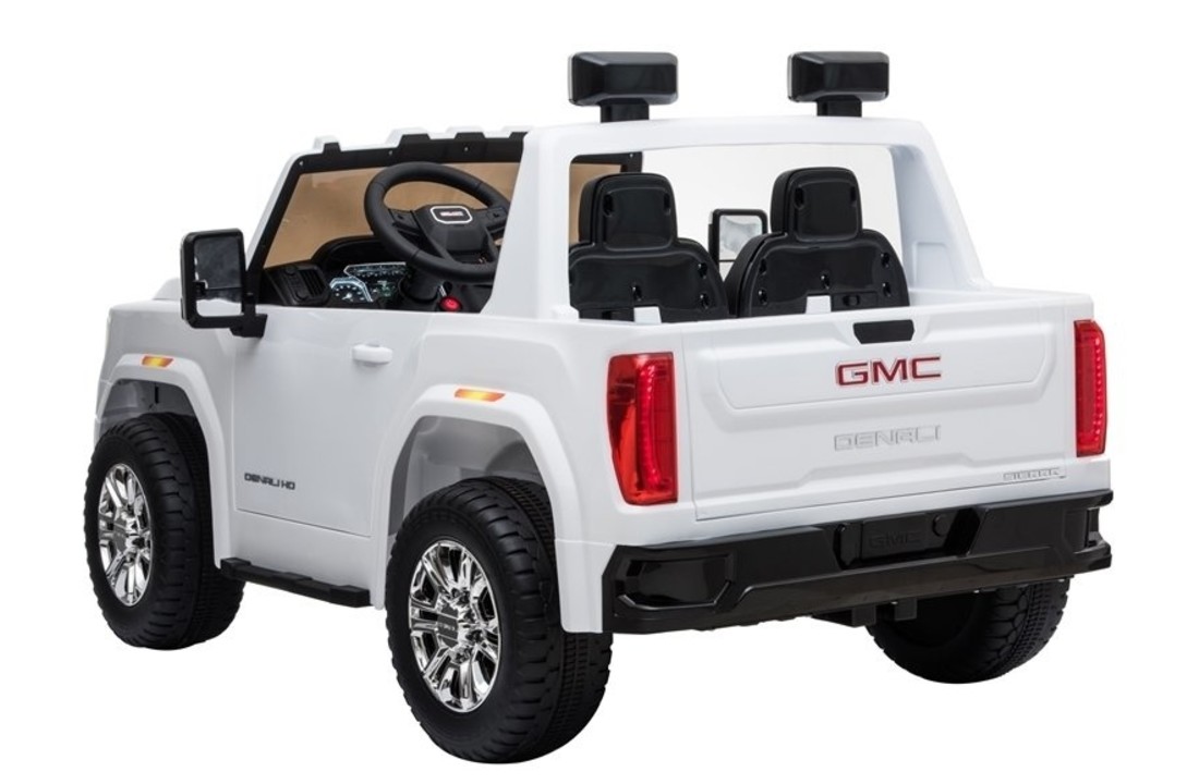 GMC Denali - terreinwagen kinderauto - elektrisch bestuurbaar - wit