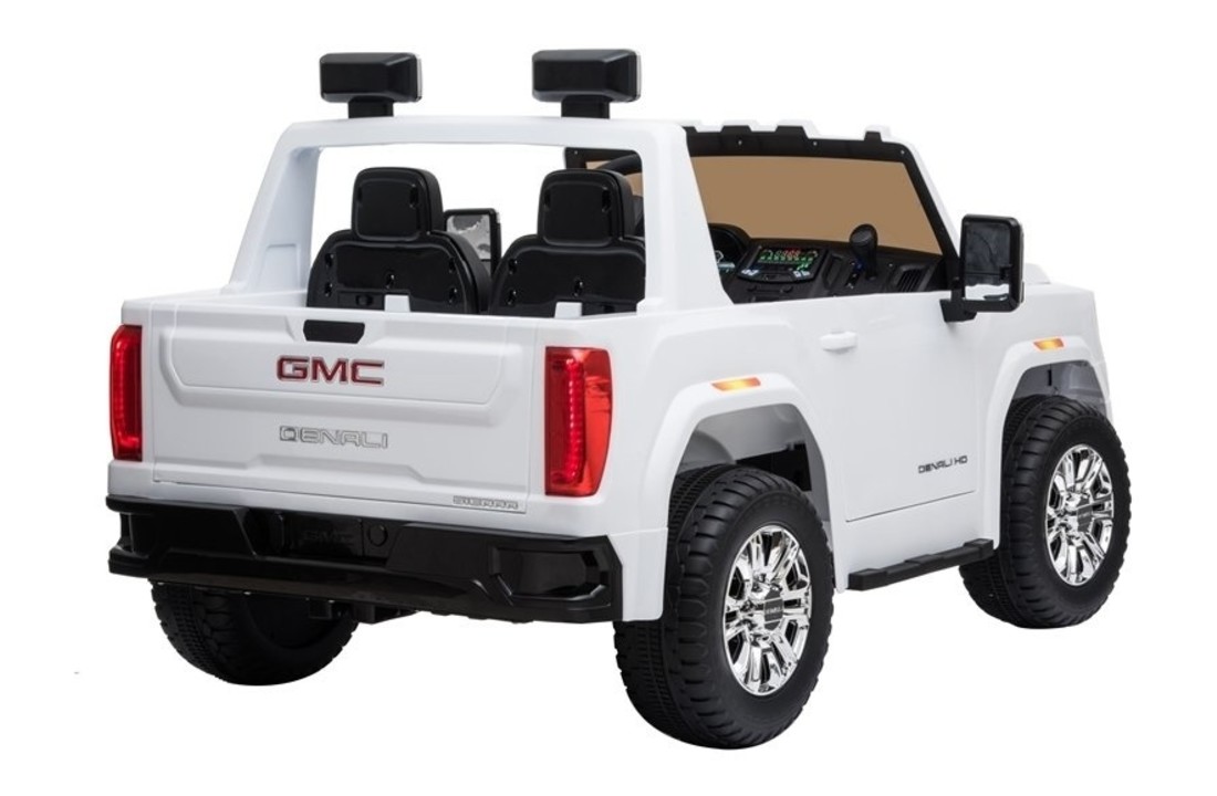 GMC Denali - terreinwagen kinderauto - elektrisch bestuurbaar - wit