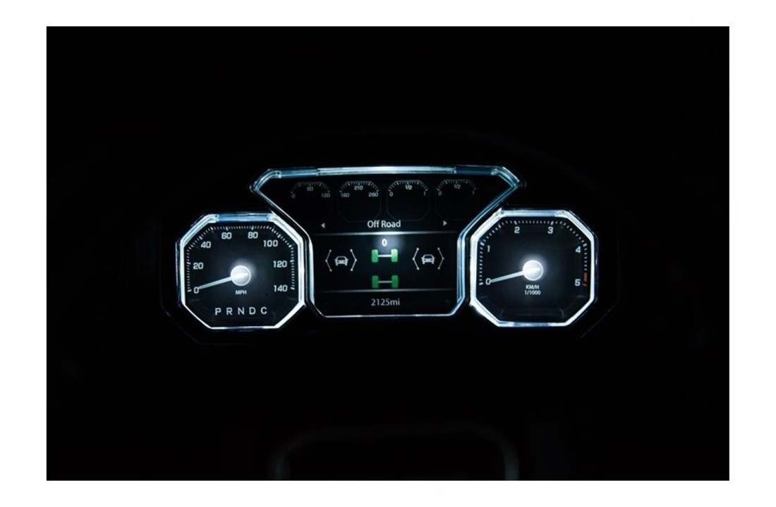GMC Denali - terreinwagen kinderauto - elektrisch bestuurbaar - wit