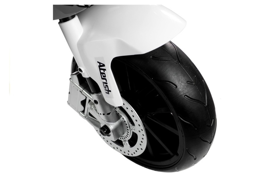 Elektrische kindermotor BMW S1000RR wit 12V