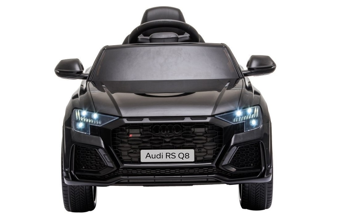 Audi RS Q8 - SUV kinderauto - elektrisch bestuurbaar - zwart