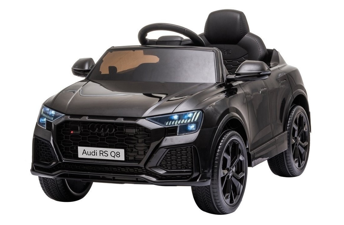 Audi RS Q8 - SUV kinderauto - elektrisch bestuurbaar - zwart