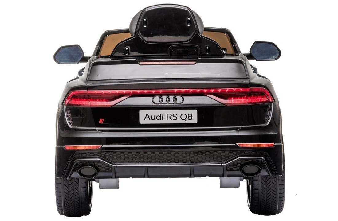 Audi RS Q8 - SUV kinderauto - elektrisch bestuurbaar - zwart