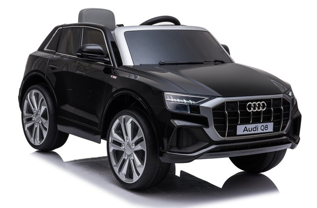 Audi Q8 - SUV kinderauto - elektrisch bestuurbaar - zwart