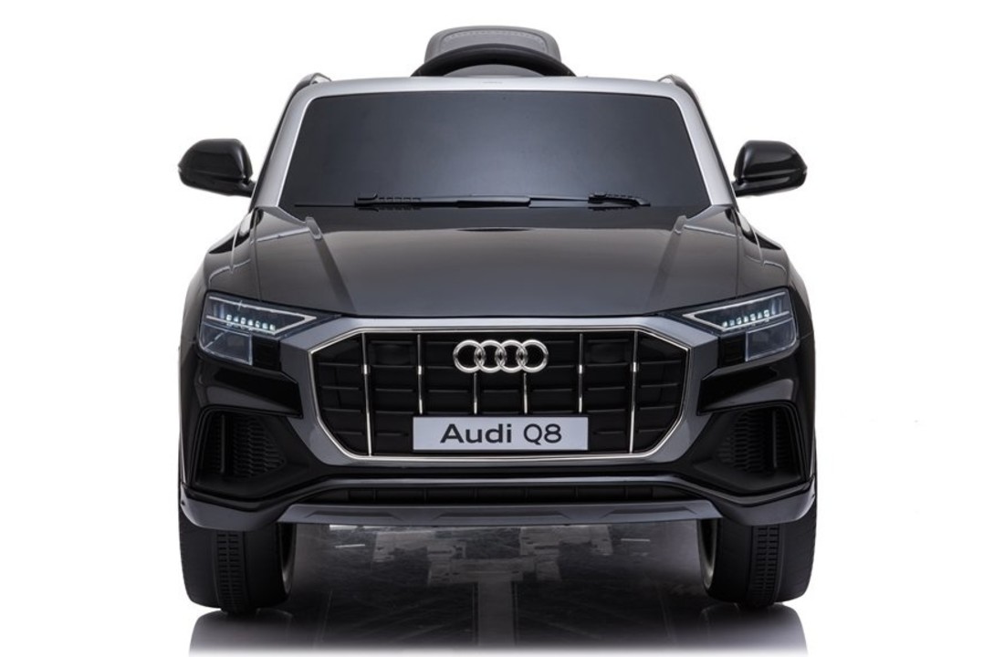 Audi Q8 - SUV kinderauto - elektrisch bestuurbaar - zwart
