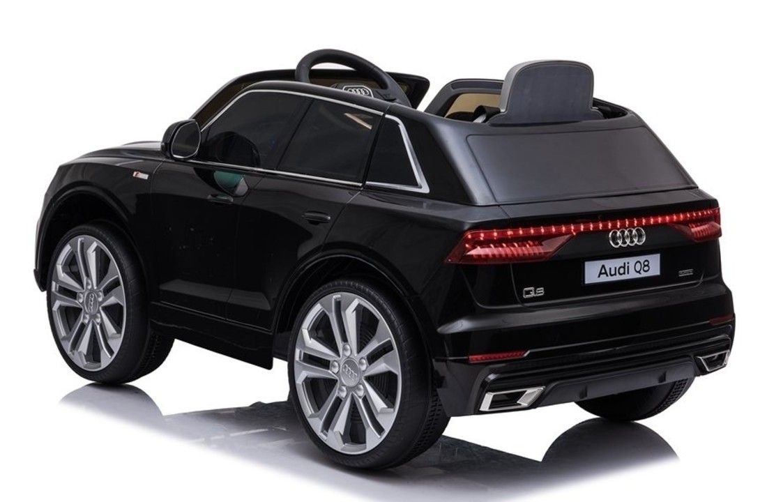 Audi Q8 - SUV kinderauto - elektrisch bestuurbaar - zwart