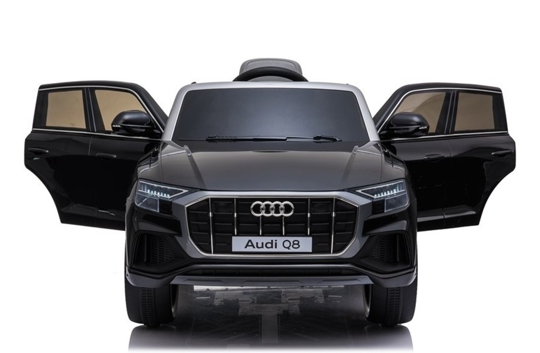 Audi Q8 - SUV kinderauto - elektrisch bestuurbaar - zwart