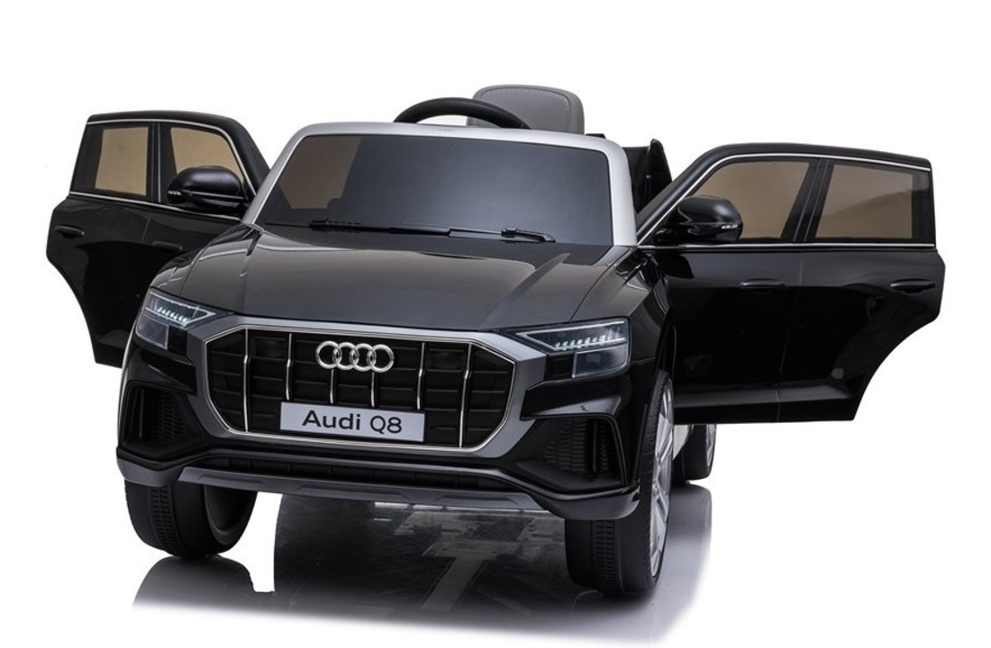 Audi Q8 - SUV kinderauto - elektrisch bestuurbaar - zwart