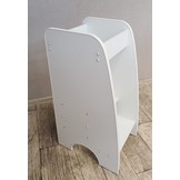 Keukenhulp kind - leertoren - 90x40x50 cm - kindertrapje - wit