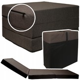 Opvouwbaar matras - 195x65x10 cm - campingmatras