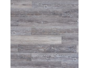 PVC / SPC waterdichte vinylpanelen vloer 5mm donkergrijs eiken