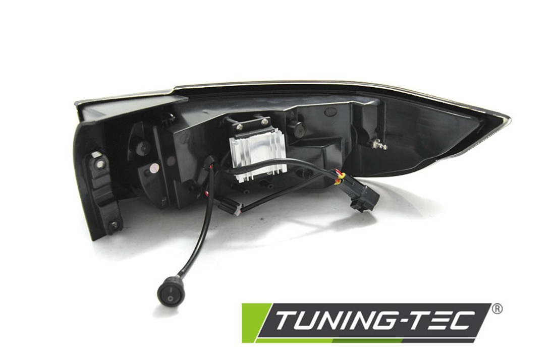 Achterlichten LAND ROVER RANGE ROVER EVOQUE 11-18 ROOD HELDER ZWART LED