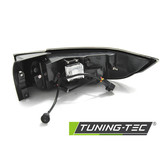 Achterlichten LAND ROVER RANGE ROVER EVOQUE 11-18 ROOD HELDER ZWART LED