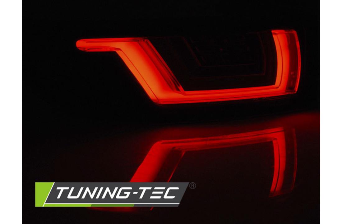 Achterlichten LAND ROVER RANGE ROVER EVOQUE 11-18 ROOD HELDER ZWART LED